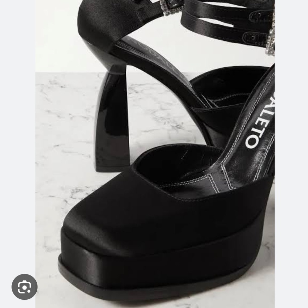 Nodaleto 120mm Angel Y satin pumps NEW - Picture 2 of 16
